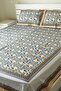 Bedsheet and 2 Pillow Covers – Multicolour Geometric print - 6