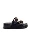 821 Double Buckle Girls' Slippers