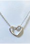 Minimal Heart Figured Women's Necklace Silver Color Stylish Design - 5