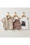 Knitwear Look 2-Piece Men's Set - 100% Cotton