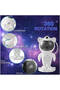 Generic Projector, 9 Nebula Effects, Rotatable Head, 360° Rotation, Built-In 8 Soothing White Noises, Adjustable Brightness, White - 5