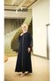 Mevlana Ferace with Ribbon Detail - 5