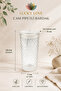 Squama Borosilicate Cold Coffee Glass with Glass Lid – 650 ml - 2