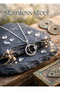 316L Steel Chain Silver Color Zircon Stone Moon Star Symbol Ataturk Necklace