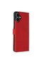 Samsung Galaxy A07 4g Compatible Trend S Plus Flip Cover Case - Red