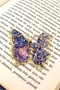 Van Gogh - Irises Artistic Butterfly Paperclip Type Metal Bookmark Ay115 - 4