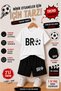Bro Soccer Mini Legends 2-Piece Kids' Set – Comfortable, Stylish, and Energetic Combination |   Trendy Summer Set for Ages 1-12