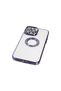 iPhone 14 Pro Compatible Case Slot Silicone - Purple - 4