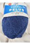 Plush Navy Blue Hand Knitting Yarn 100Gr. 120 Meters. (1 Piece) - Color: 2300 - 3