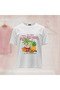 Printed Crew Neck Wide Fit Unisex Tshirt