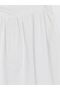 Lcw Modest Waist Zipper Poplin Flared Skirt - 7