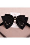 Pearl Detailed Luxury Satin Bow Automatic Hair Clip - 2