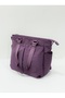 Sn-4000 Crinkle Shoulder Bag Handbag Shoulder Bag Purple - 2