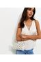 Dora White and Black Polka Dot Envelope Hand and Shoulder Bag - 2