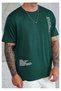 Men's Oversize Printed T-Shirt – Motivational Text Detail, 100% Cotton, Crew Neck - 2