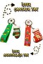 Christmas Themed Keychain 2 Pieces Will Be Sent - 2