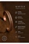 Raw Pure Copper Bracelet with Star Motif - 2