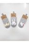 3-Pack of Non-Slip Baby Socks with Accessories