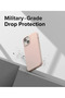 Pink Silicone Case for iPhone 14Plus, 3-Layer Liquid Silicon Soft Touch Protective Cover for iPhone 6.7" | WIDGETS MATRIX - 8