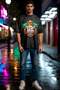 World Cup 2026 Saudi Arabia Oversized T-Shirt |   100% Cotton Fan Graphic Printed T-Shirt - 5