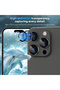 Camera Lens Protector For iPhone 15 Pro Scratch-Resistant HD Clear Glass With Full Camera Bump Protection - 4