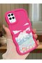 Samsung Galaxy A12 Compatible Case Camera Protector Red Silicone Couple Phone Case Landscape Pattern