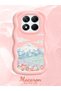 Redmi Note 14 Pro 4g Compatible Case Camera Protector Pink Silicone Couple Phone Case Landscape Pattern - 2