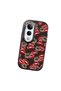 Vivo V50 Lite Compatible Case Camera Protector Black Silicone Couple Phone Case Kiss Patterned - 3
