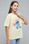 Stitch Print T-Shirt with Crew Neck and Short Sleeves - 2