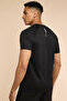 Logo Detail Active T-Shirt with Crew Neck and Raglan Sleeves - 4