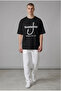 Oversize Fisherman T-Shirt Shimano Hooked for Life 100% Cotton Premium Black Unisex - 7