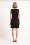 Women Sleeveless A-Line Mini Dress Crew Neck Elastic Woven Fabric Relaxed Fit Casual Modern Stylish - 5