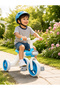 Kids Tricycle Pedal-Powered Ride-On Trike with EVA Silent Wheels, Anti-Slip Pedals, Comfortable Seat, Durable Frame Indoor & Outdoor First Bicycle for Boys and Girls - 3