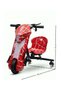 Electric Drift Scooter for Kids Ages 3-8 Red | 36V 250W 3-Wheel Ride-On Drifting Go-Kart Trike with 360° Spin, Adjustable Frame & LED Lights - 7