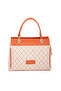 Cream Textile Women's Handbag - S26Y1Twc0720-V6D