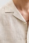 قميص Silver Lining للرجال JPRBLALAWRENCE LINEN RESORT S/S SHIRT SN رمز الموديل: 12295080Silver Lin - 6