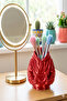 Mont Design Decorative Makeup Brush Organizer and Pen Holder