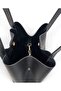 Black, Soft Textured, Casual, Puppy-Style, Large Volume, Shopper, Women's Shoulder Bag - 8