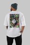 For the Love of Cats 9 Cats Printed White Oversize T-Shirt 100% Cotton Unisex Cat Lover Premium Design - 4