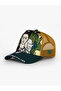 Women's Men's Green Trucker Hat Art Collection Frida