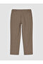 Southblue Brown Regular Fit 100% Linen Men's Trousers - 7