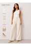Hayal 27506-26 Women's High Waist Velcro Wide Leg Fabric Trousers - 2