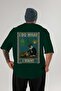 108 Cats for Cat Lovers Printed Green Oversize T-Shirt 100% Cotton Unisex Cat Lover Premium Design - 2