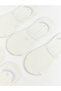 Two Mt Shop Quality Lcw Dream Ecru Patterned 5-Pack Women's Ballerina Socks - 2