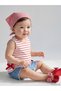 Trendlucky Striped Baby Girl Shorts Set with a Difference - 2