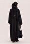 Aller Detailed Abaya Black - 5