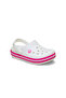 Crocband Clog K Children's Slippers 207006-6Wu White - 3