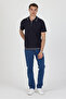 Polo Collar 100% Cotton Short Sleeve T-Shirt - 6