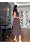 Brown Zip-Front Sleeveless Dress - 7