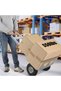 420 lb Folding Staircase Hand Truck, Folding Staircase Hand Truck with Wheels, Telescopic Handle and Heavy Duty 100% Steel Climbing Cart for Travel, Moving, and Office
